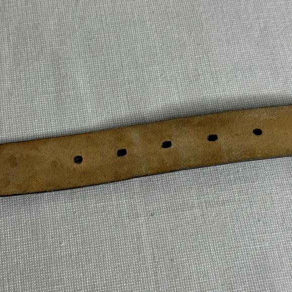 Mezlan perforated leather belt - Picture 7 of 13